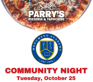 Parry's Pizza Community Night