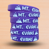 Peak Silicone Wristband