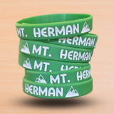 Peak Silicone Wristband
