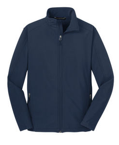 Teacher/Staff Men's Navy Blue Soft Shell Jacket