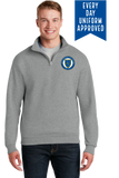 1/4 Zip in Grey *Limited Qty. Discontinued by Manufacturer