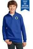 1/4 Zip in Royal Blue