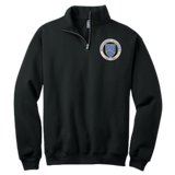 1/4 Zip in Black