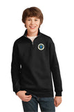 1/4 Zip in Black