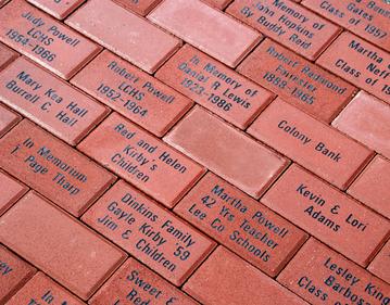 Commemorative Brick (East Campus)