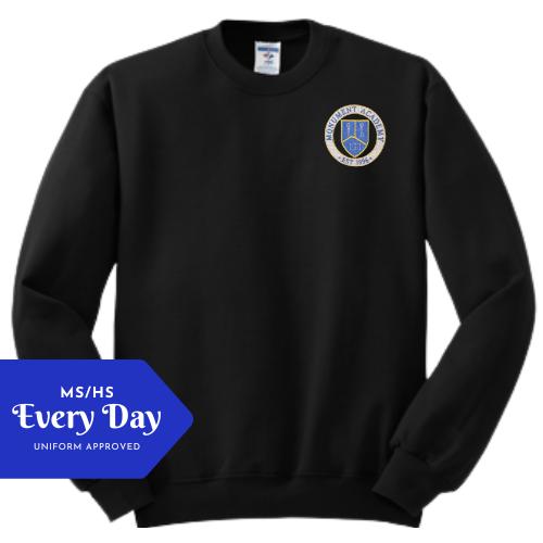 Uniform Crewneck in Black