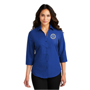 Staff Poplin in Royal