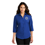 Staff Poplin in Royal