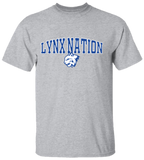 Lynx Nation Cotton Tee in Athletic Heather