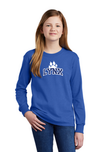 Lynx Paw Cotton/Royal Blue