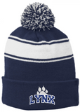 Sport-Tek Stripe Pom Beanie