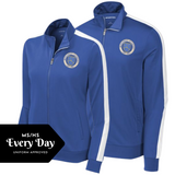 Uniform Tricot Jacket in Royal/White