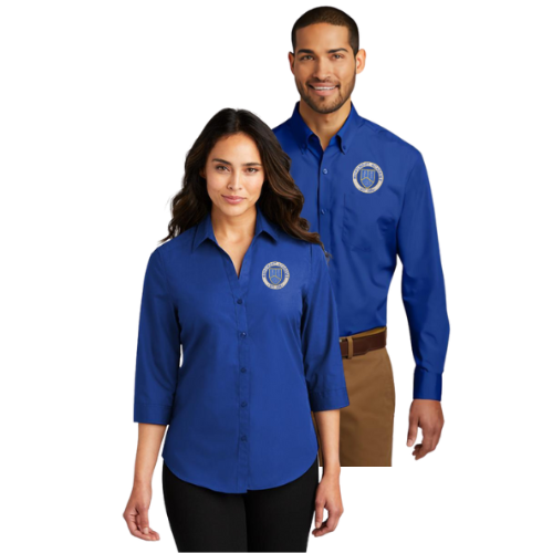 Staff Poplin in Royal